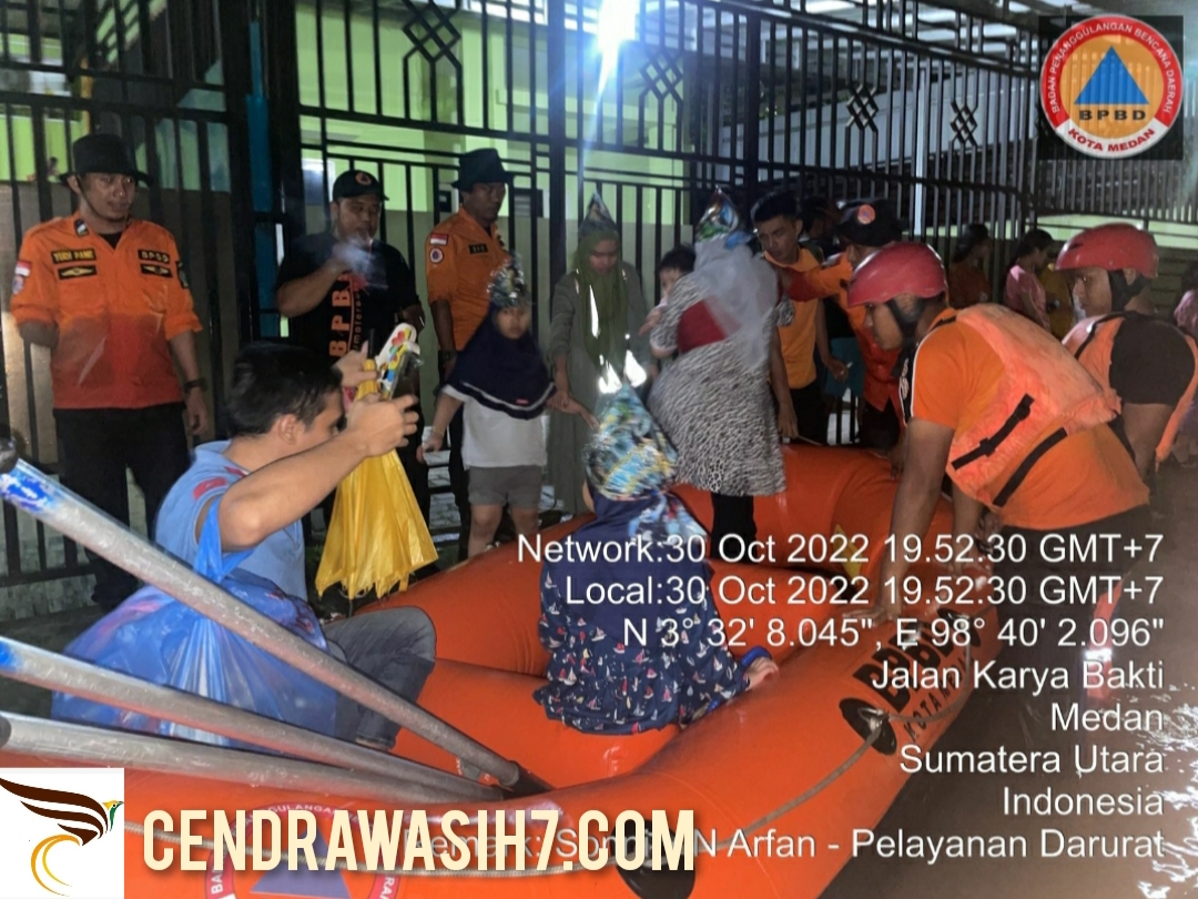 Kota Medan Kembali Terendam Banjir