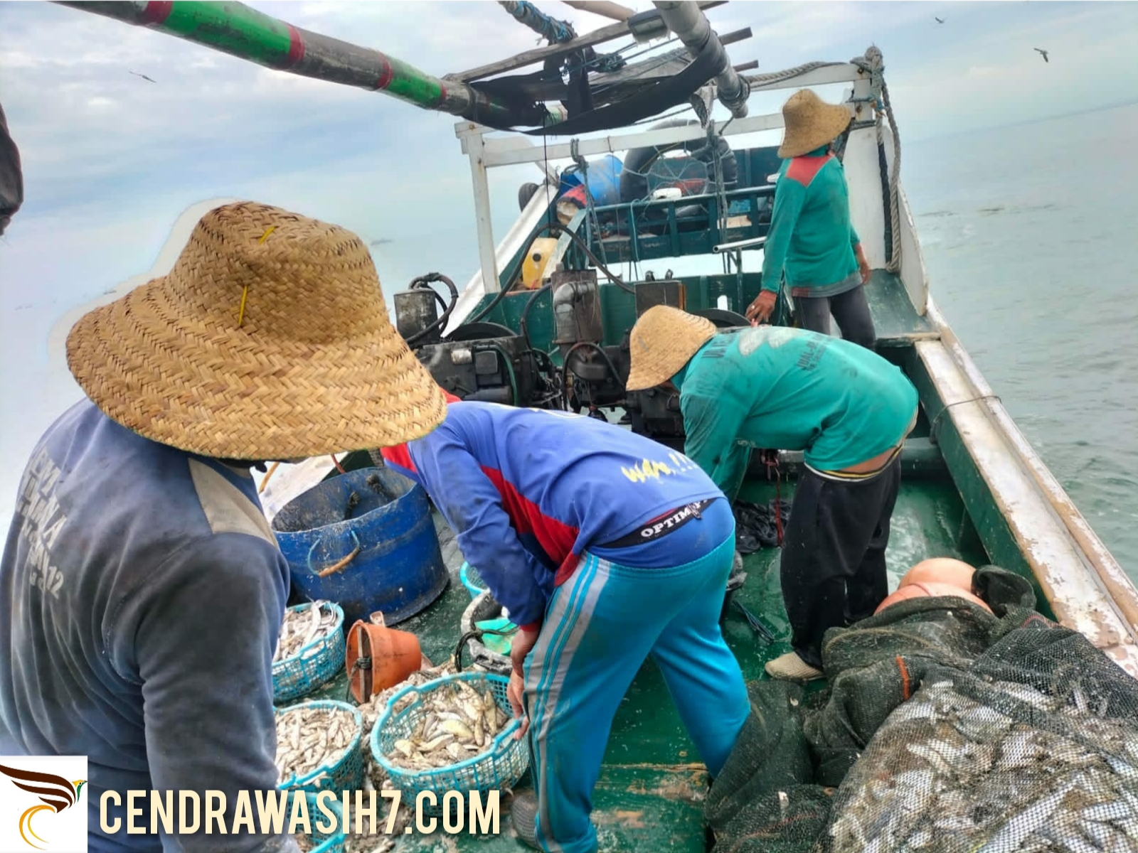Ditpolairud Berhasil Amankan 14 Perahu Nelayan yang Menggunakan API Tidak Sesuai Ketentuan