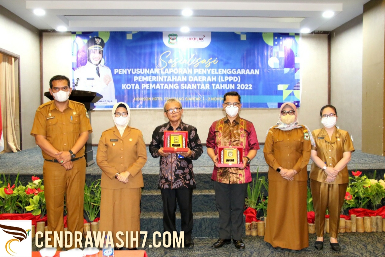 Wali Kota Pematang Siantar Buka Sosialisasi Penyusunan LPPD Tahun Anggaran 2022