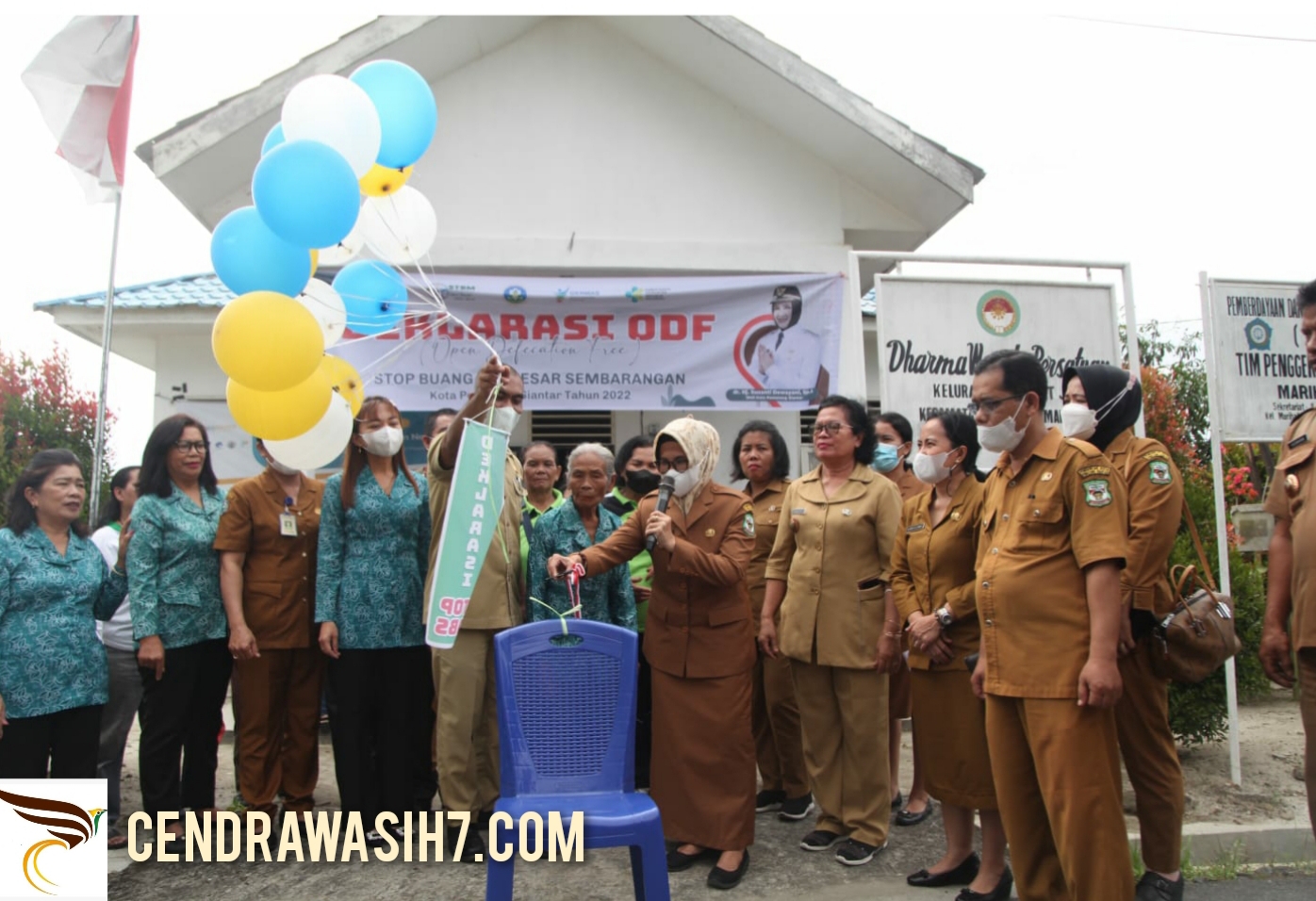 Wali Kota Pematang Siantar Hadiri Deklarasi Stop Buang Air Besar Sembarangan di Marihat Jaya