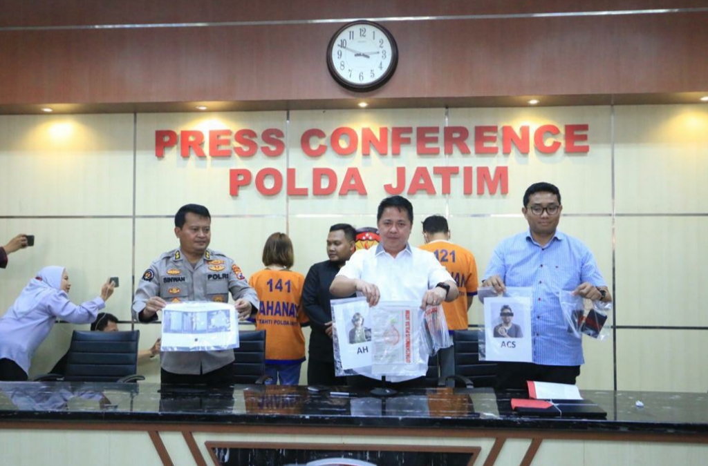 Polda Jatim Ungkap Pemain Video Mesum Sudah Produksi Puluhan Konten