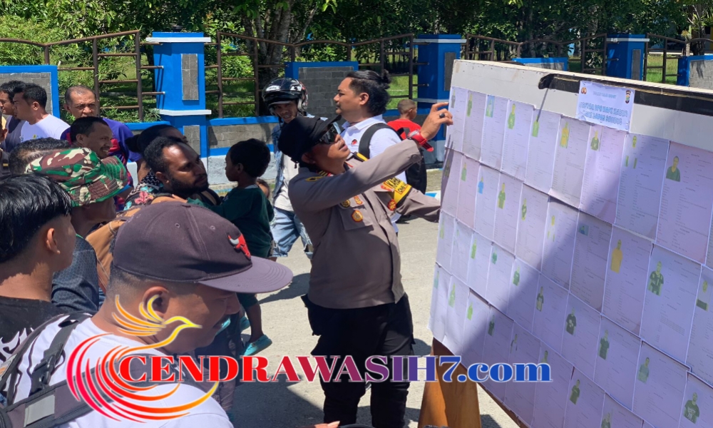 Kabag OPS, melaksanakan Razia Guna mencegah Napi yg kabur dari Lapas Sorong.