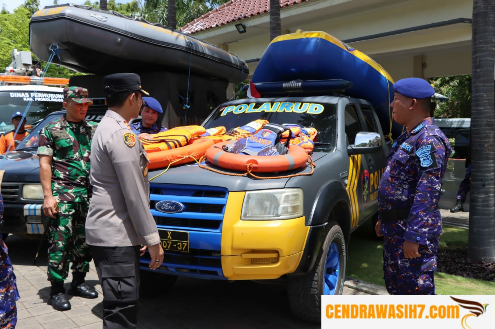 Tanggap Bencana, Polres Probolinggo Bersama Stake Holder Petakan Titik Rawan Banjir