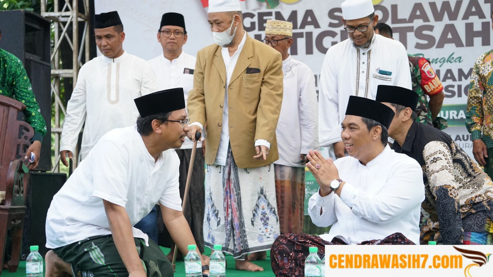 Tabligh Akbar dan Istighosah Kubro di Wisata Religi Makam Aulia Sidokerto Untuk Rayakan Hari Santri Nasional