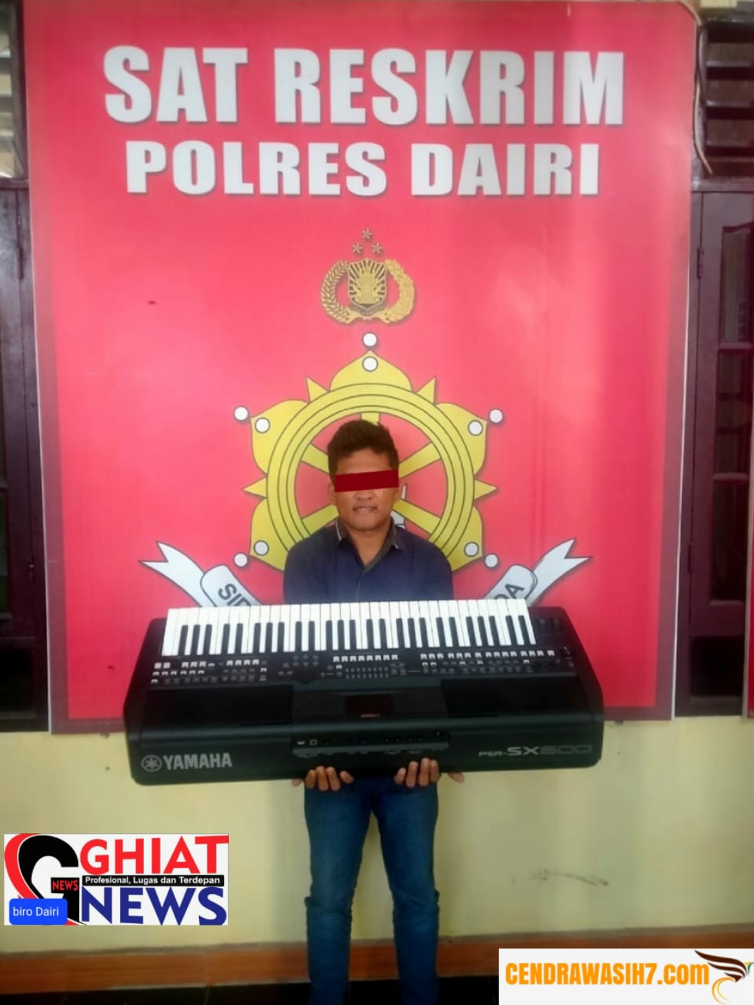 Sat Reskrim Polres Dairi Ringkus Terduga Pelaku Pencurian Keyboard Milik Gereja GMII Sidikalang