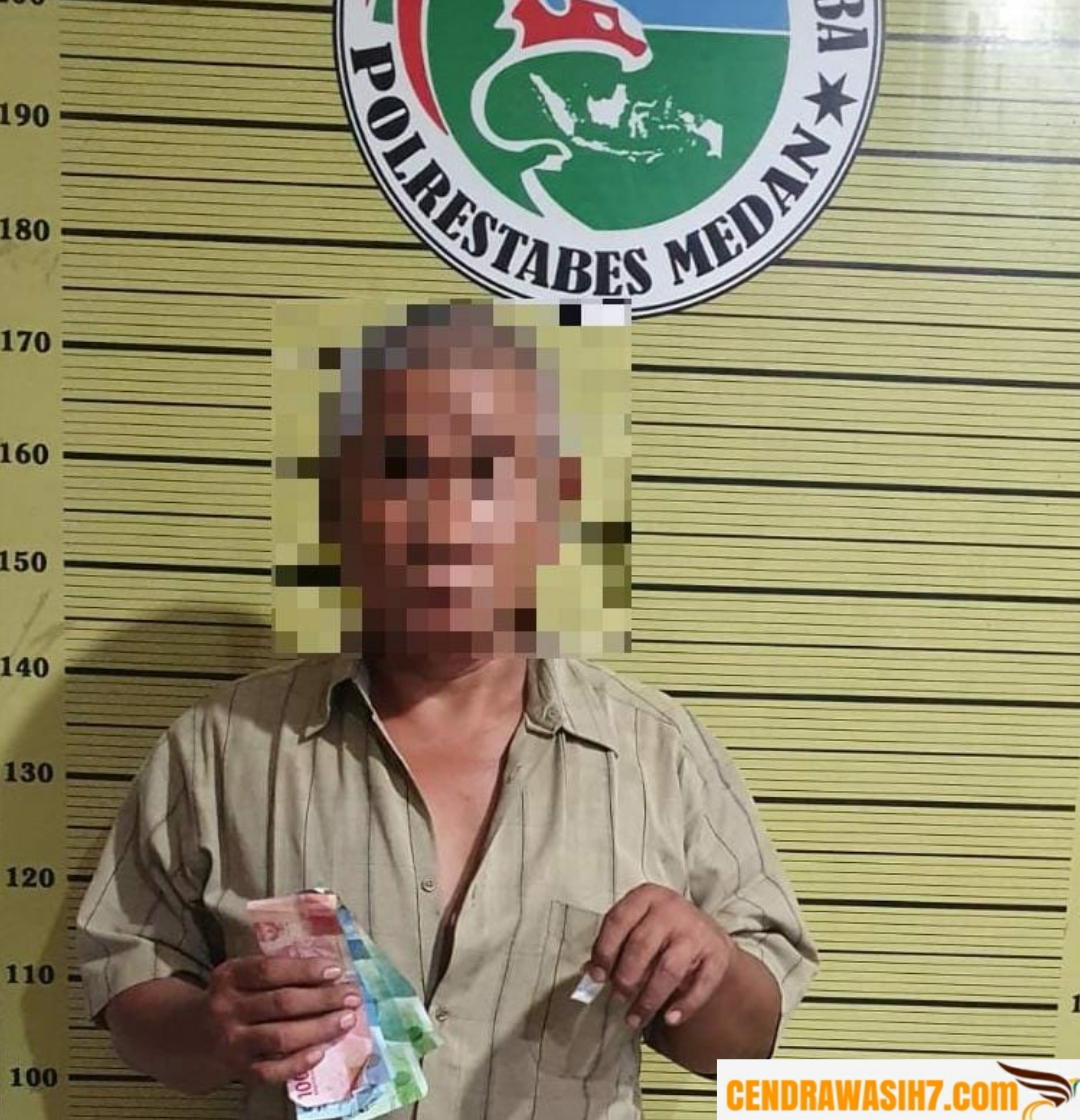 Personel Satres Narkoba Polrestabes Medan Berhasil  Menangkap Pengedar Sabu