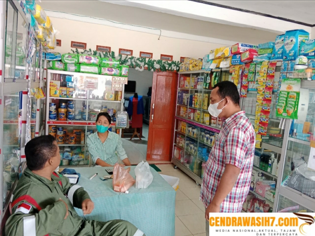 Polres Toba Sosialisasi dan Edukasi Ke Apotik dan Toko Obat Terkait Pengunaan Obat yang Mengandung EG dan DEG