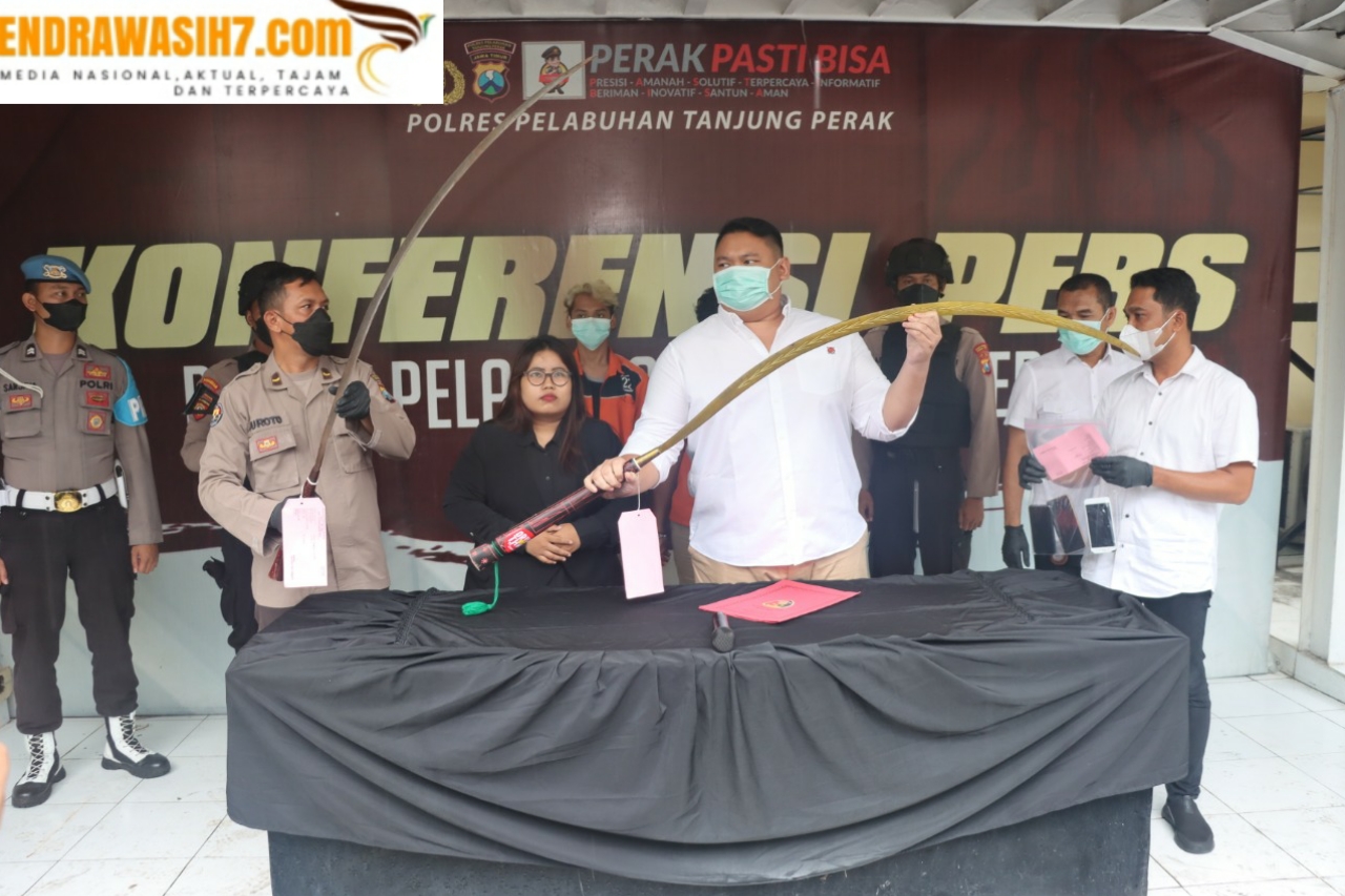Polres Tanjung Perak Berhasil Mengamankan Tiga Pelaku Pengroyokan yang Mengakibatkan Korban Tewas