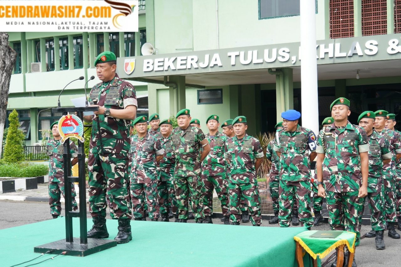 Danrem 084/Bhaskara Jaya Pimpin Apel Gelar Pasukan Kesiapsiagaan