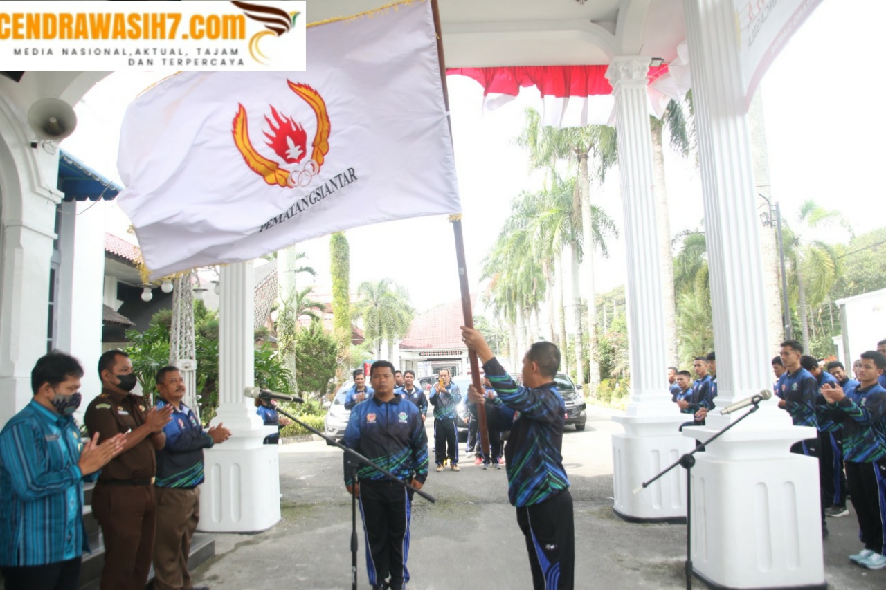 Wali Kota Diwakili Kadis Pariwisata Berangkatkan Atlet Pematang Siantar ke Porprovsu