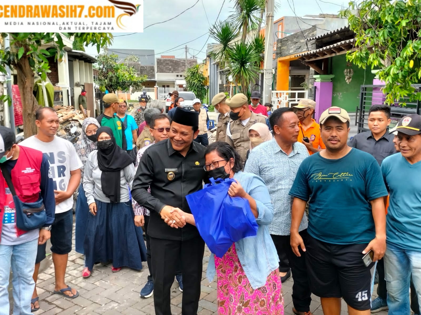 Tinjau Korban Bencana Puting Beliung , Wabup Sidoarjo Instruksikan Dapur Umum dan Posko Kesehatan Siaga 24 Jam