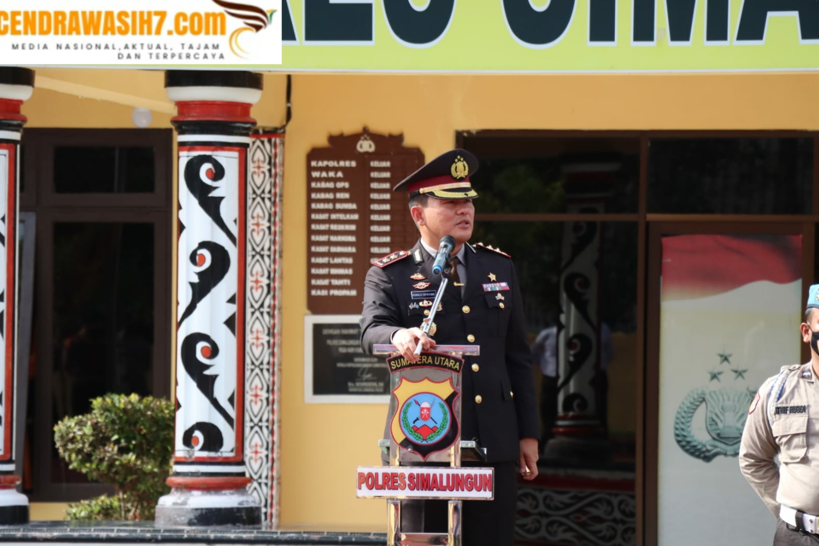 Kapolres Simalungun Ajak Warga Untuk Memanfaatkan Call Center Polisi 110 Jika Butuh Layanan Polisi