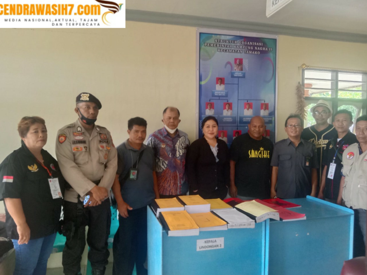 Eksekusi Paksa Dokumen Publik Oleh PN Tahuna Bersama Pemantau Keuangan Negara (PKN)