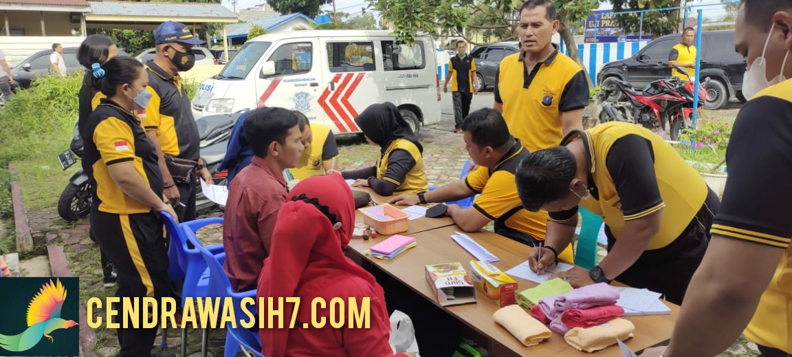 Polres Simalungun Gelar Donor Darah Peringati HUT ke-71 Humas Po