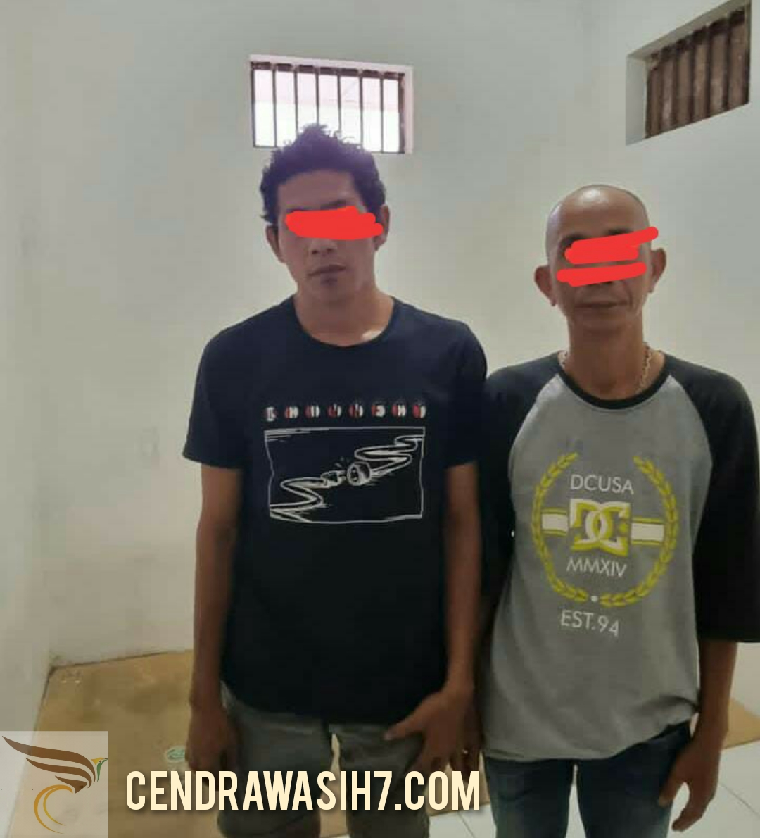 Dua Pria Batang Kapas Terciduk Polisi Kedapatan Simpan Narkoda Dimotor, Setelah dilaporkan Warga