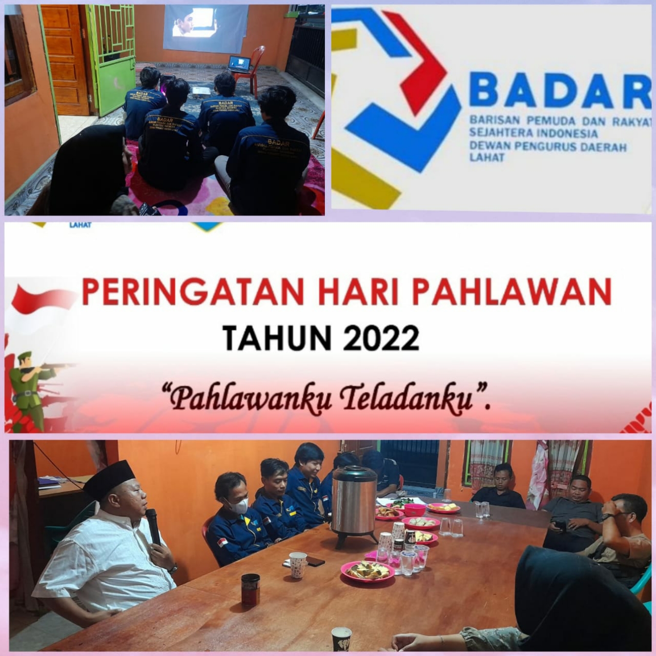DPD Badar Lahat Mengadakan Doa Bersama Dalam Rangka Memperingati Hari Pahlawan