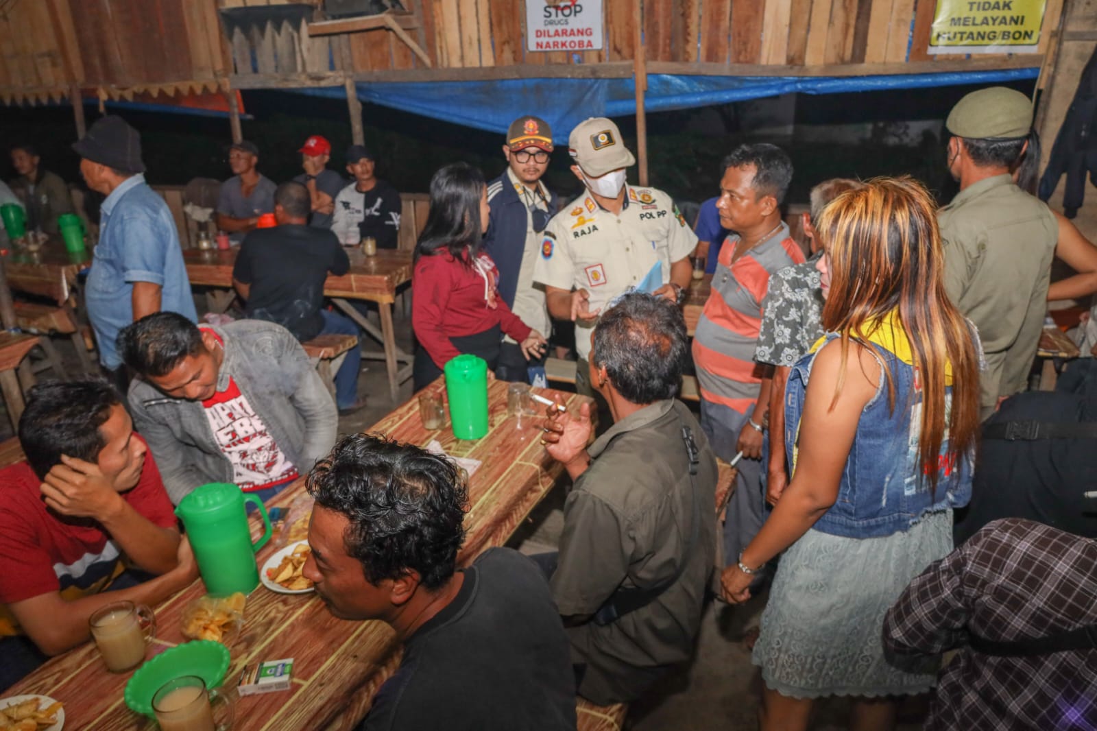 Satpol PP Pematang Siantar Razia Pekat di Kawasan Tanjung Pinggir