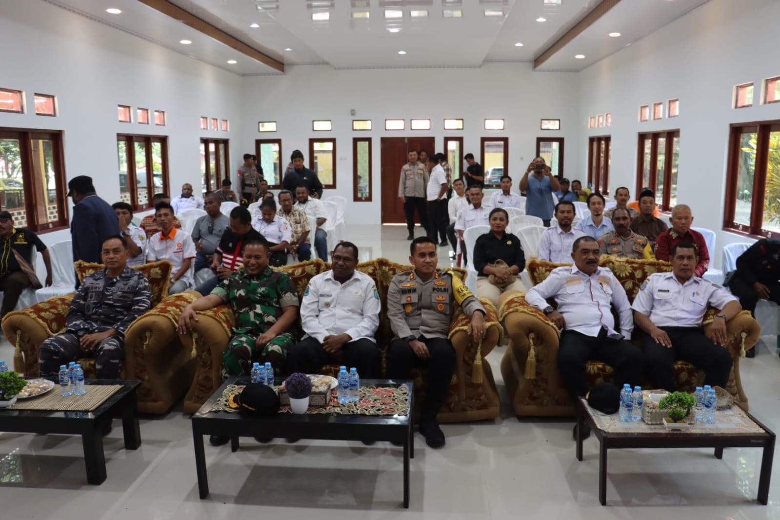 Polres Raja Ampat Gelar Deklarasi Damai Mencegah kontestasi Pemilu 2024.