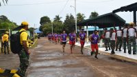 Jaga Kemampuan Fisik, Personil Kodim 1707/ Merauke laksanakan Garjas Periodik II 2024