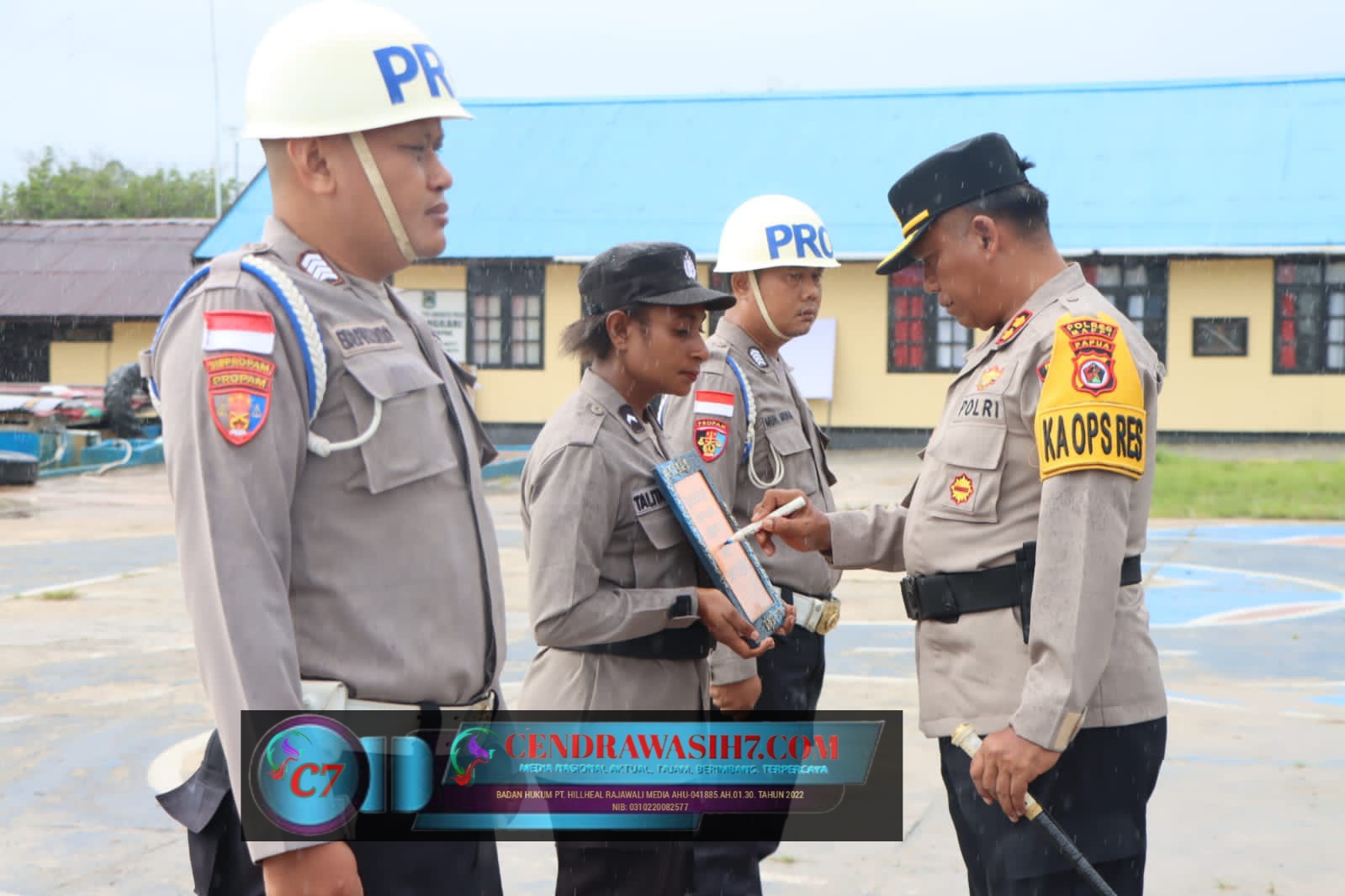 Terbukti Langgar Kode Etik Polri, Polres Mappi PTDH Satu Personil