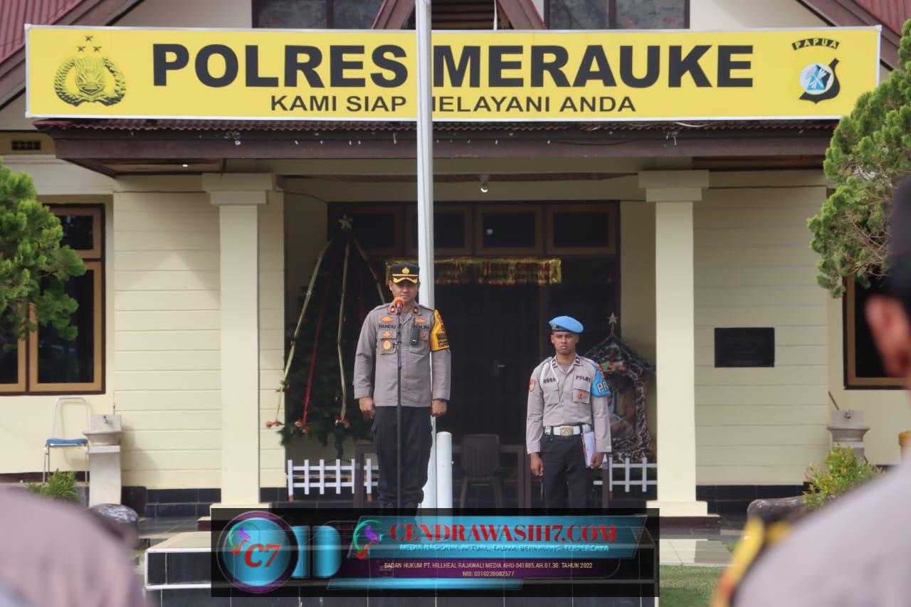 Ini Arahan Wakapolres Merauke kepada anggota saat Jam Pimpinan