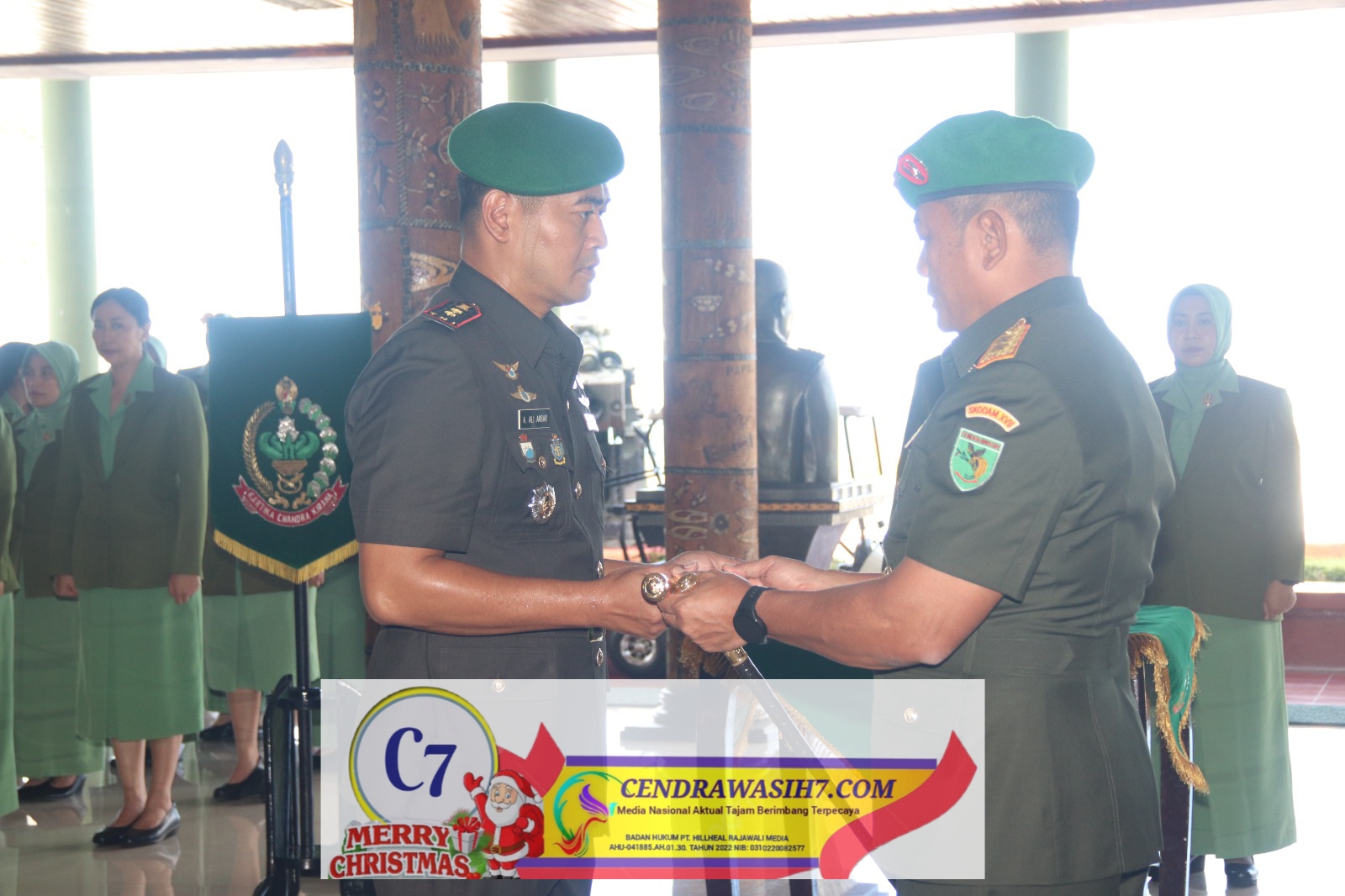 Letkol Czi. Ahmad Ali Akbar, S. IP Jabat Dandim Pertama di Mappi
