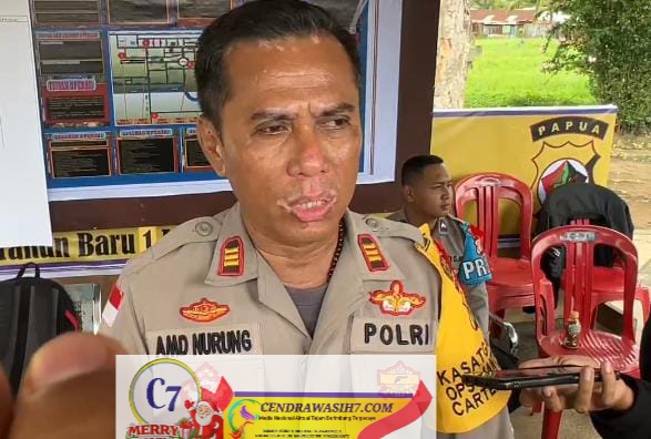 Polres Merauke berikan himbauan Bahaya Kembang api, seorang di Merauke menjadi korban