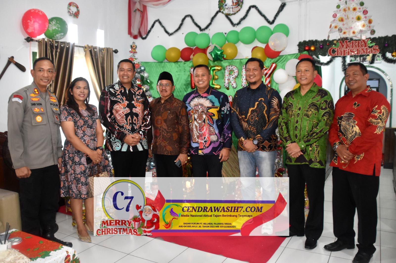Dandim 1707/ Merauke gelar open house pada hari raya natal 2023