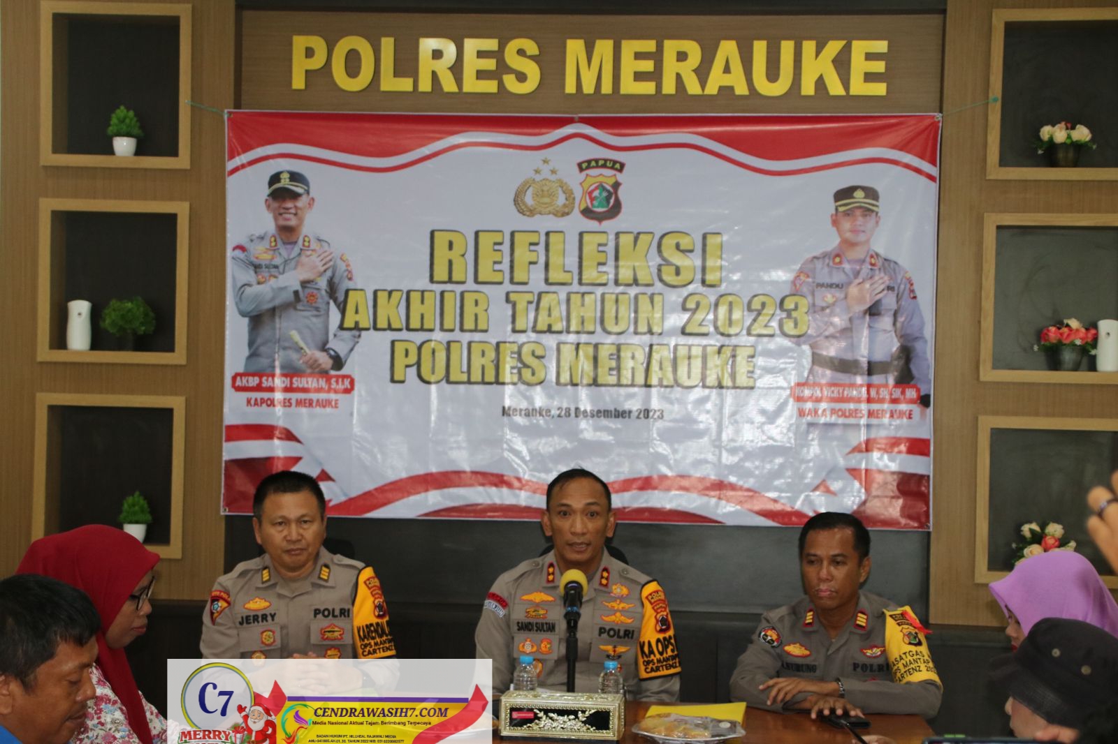 Polres Merauke laksanakan Refleksi akhir tahun 2023