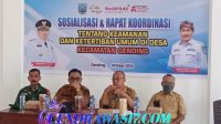 Koramil Gending Ikuti Sosialisasi Keamanan Dan Ketertiban
