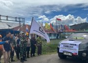 Bagian Dari Pemantauan, Kakumdam Kasuari Launching Dengan Luncurkan Pendistribusian Sarpras Pilkada di Wilayah Pegaf