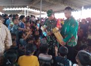 TNI AD Kerahkan Ratusan Personel Bantu Penanganan Erupsi Gunung Lewotobi