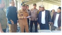 Pj Bupati Tinjau Pelipatan Surat Suara Pilkada 2024