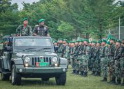 Upacara Peringatan Hari Juang TNI AD Digelar di Kodam Kasuari dengan Khidmat