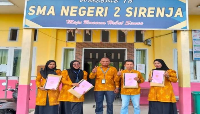 Pelaksanaan Ujian Sekolah SMA Negeri 2 Sirenja