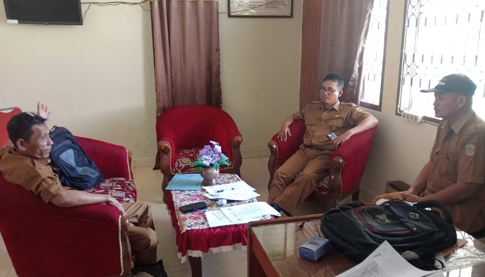 Cabang Dinas Dikmen Wilayah II melakukan Koordinasi Dengan Kepala SMAN 1 Palaza