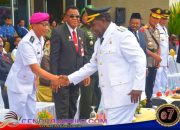 Peringati Hari Jadi Daerah, Ka Akun Pasmar 3 Hadiri Upacara HUT Ke-58 Kabupaten Sorong