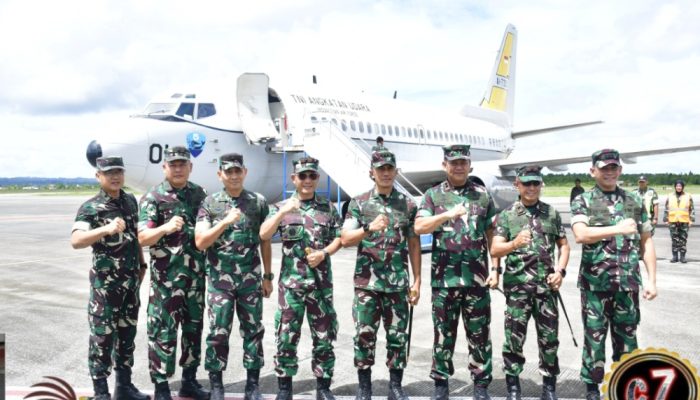 Kunjungan Selesai, Komandan Pasmar 3 Antar Keberangkatan Pangkogabwilhan III