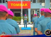 Pimpin Upacara 17-an, Dandenprov Pasmar 3 Bacakan Amanat Komandan Korps Marinir
