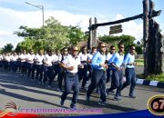 Komandan Pasmar 3 Laksanakan Lari Gembira Bersama Prajurit Denmako Pasmar 3