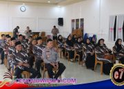 Anjangsana KE Purnawirawan dan Wara Kauri Dalam Rangka Hari Bhayangkara Ke 79, Polres Lahat.
