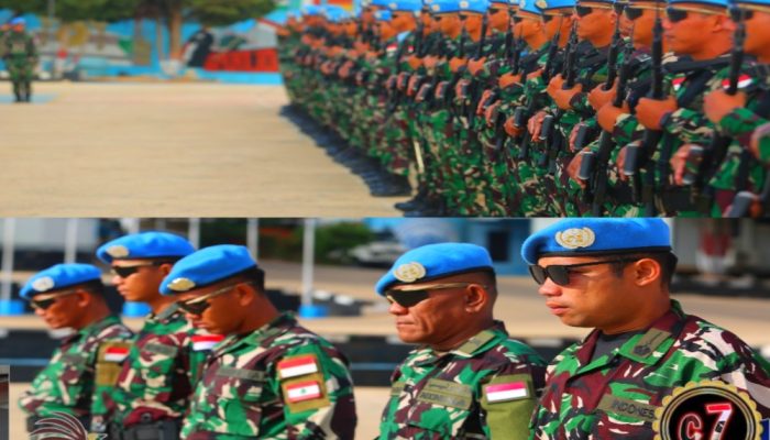Dengan Jiwa Nasionalisme untuk NKRI, Prajurit Petarung Pasmar 3 Ikuti Upacara 17-an Di Lebanon Selatan