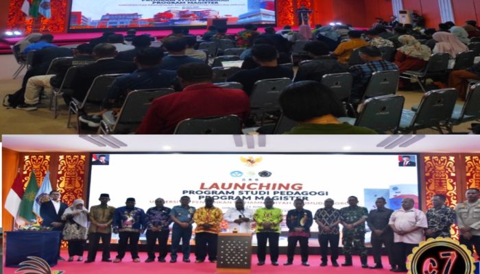 Pajasrek Pasmar 3 Hadiri Launching Program Studi Pedagogi dan Magister Unimuda Sorong