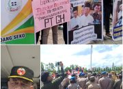 Ketum PKN, Patar Sihotang, SH.MH. Dampingi Aksi Masyarakat Tuntut Plasma 20℅, Bupati Inhu Turun Tangan.