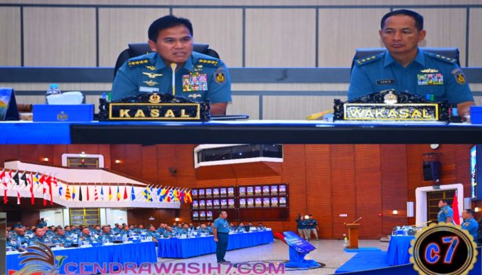 Wujudkan Indonesia Emas 2045, Komandan Pasmar 3 Hadiri Rakor RENAKU I TNI AL Tahun 2025