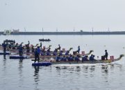 Kerahkan Seluruh Kekuatan, Tim Dragon Boat Pasmar 3 Tampil Maksimal pada Kasal Cup 2025