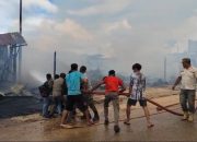 4 Bangunan Ludes Terbakar di Boven Digoel, Polisi Masih Selidiki Penyebabnya