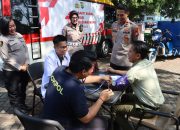Polres Pelabuhan Tanjung Priok Gelar Bakti Sosial dan Bakti Kesehatan Sambut Hari Bhayangkara ke-79″