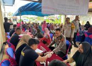 Polres Merauke Gelar Bakti Kesehatan di Jagebob, Wujud Nyata Kepedulian Polri di HUT Bhayangkara ke-79