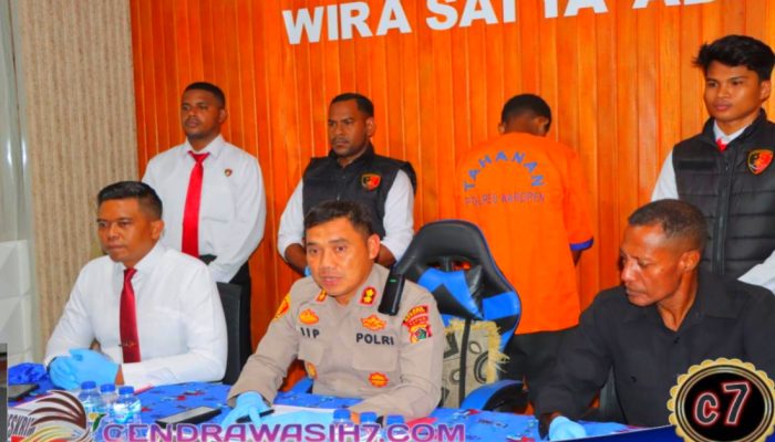 Polres Waropen Berhasil Ungkap Kasus Pencurian, Pelaku Diringkus Kurang dari 24 Jam